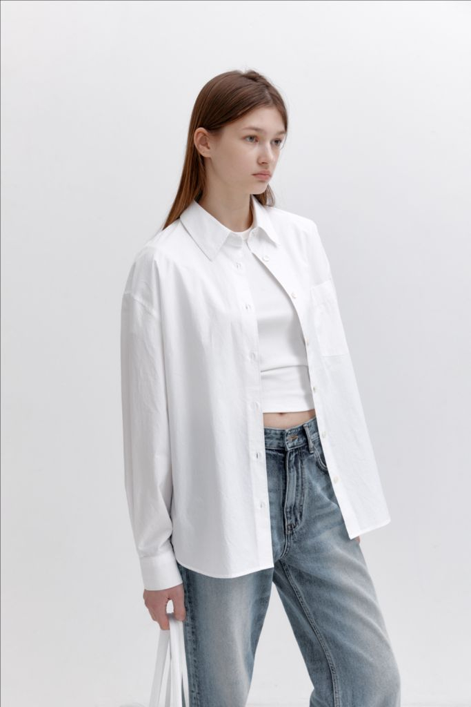 로우클래식 페이퍼셔츠 SOFT PAPER SHIRT--8
