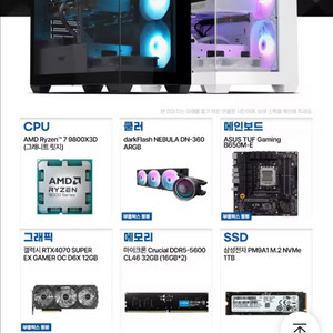 Ryzen 7 9800X3D RTX 4070 SUPE