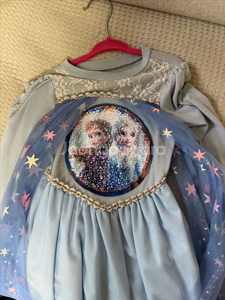 엘사 망또 원피스 9호--3