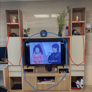 TV 장 + 키큰장