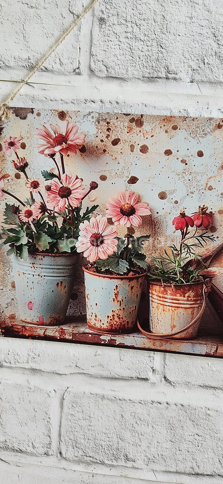 새상품)빈티지 철제 그림액자--2