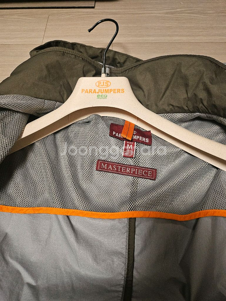 파라점퍼스 자켓 트렌치코트 점퍼 화이트 카키--3