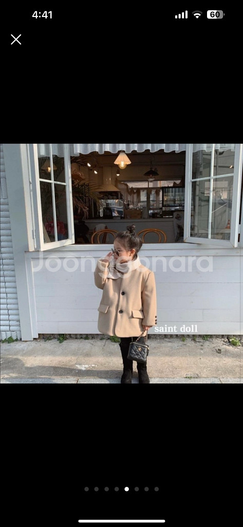 세인트돌 베이지코트 m사이즈입니다--4