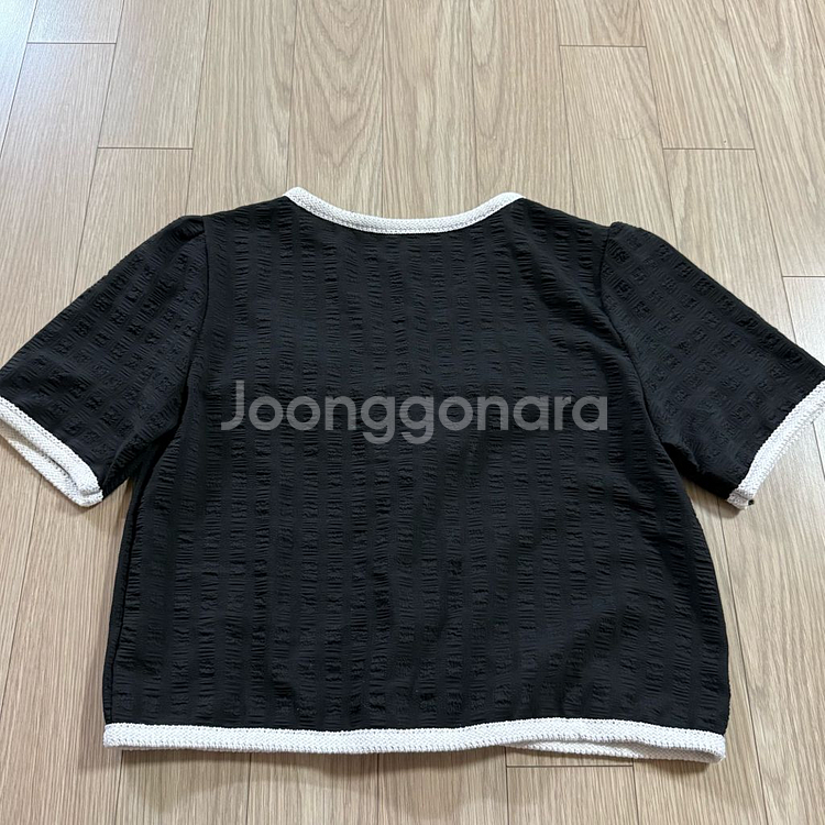 반팔 여성 가디건--1