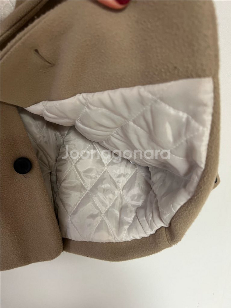 세인트돌 베이지코트 m사이즈입니다--8