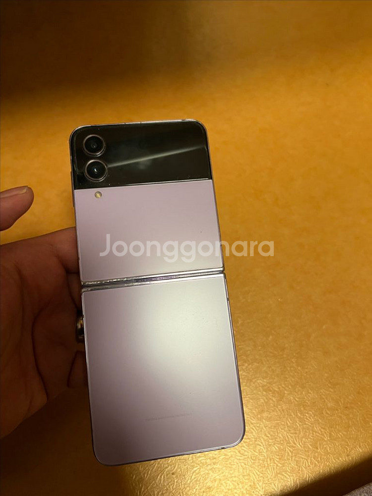 갤럭시z플립4 보라퍼플 256GB--3