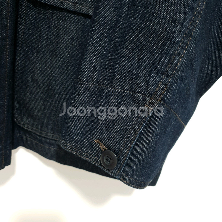 유니클로 데님 유틸리티 자켓 3XL_M0960--3