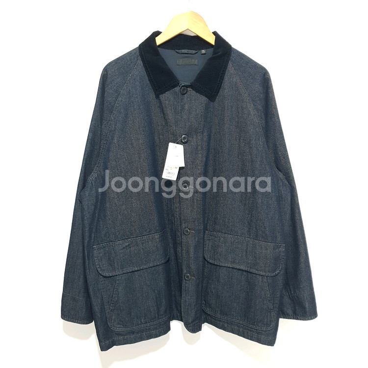 유니클로 데님 유틸리티 자켓 3XL_M0960--0