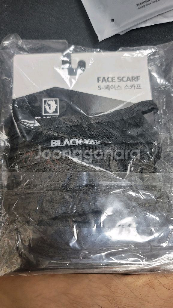 블랙야크 S-페이스 스카프 새상품입니다--0
