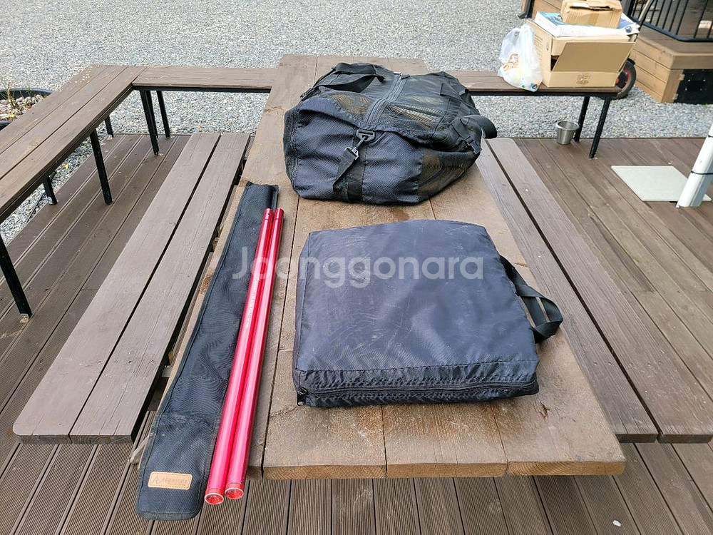 아베나키 루프탑텐트3.5p 어닝과 어넥스 판매--7