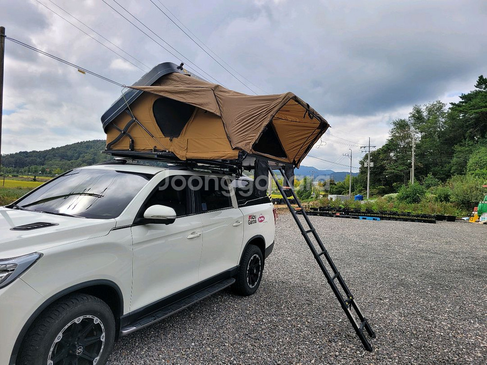 아베나키 루프탑텐트3.5p 어닝과 어넥스 판매--5