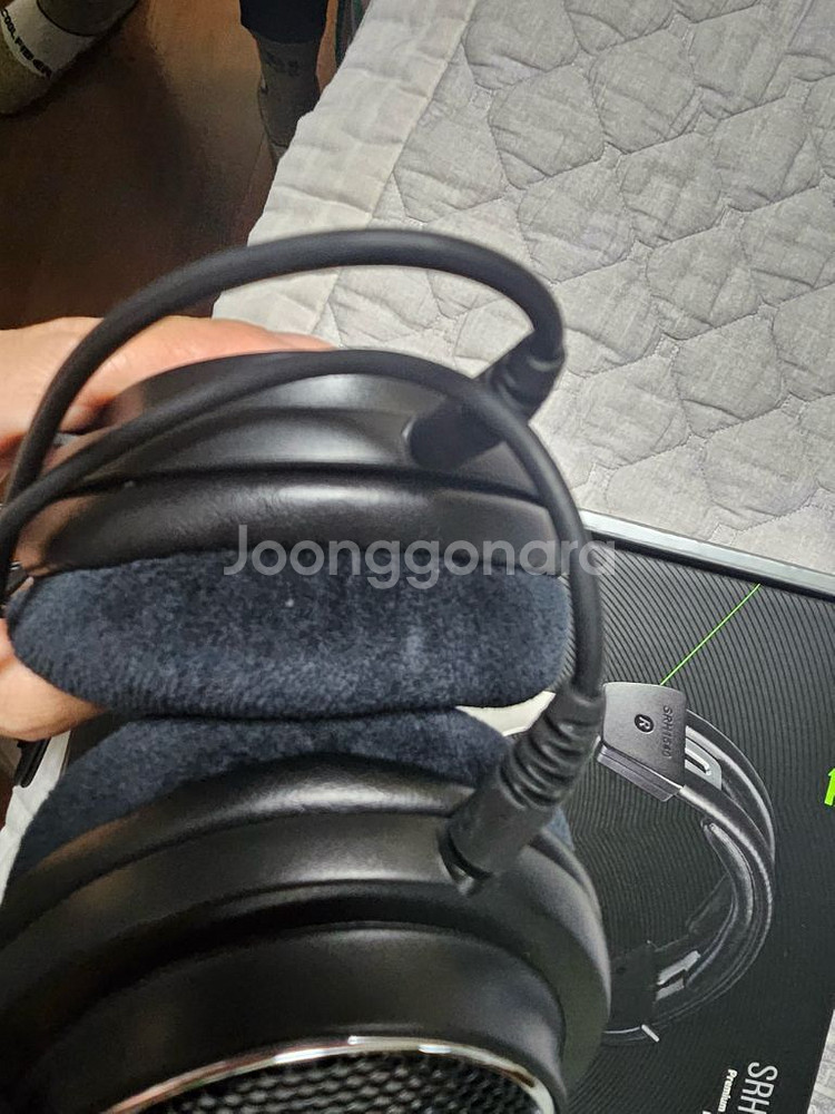 슈어 SRH1840 오픈형 모니터링 해드폰 급처분--6