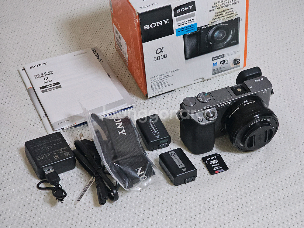 소니 a6000 미러리스 카메라--8