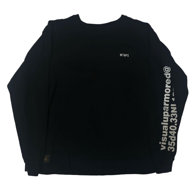 더블탭스 루프휠러 17SS 블랙슬리브리스 S 이미지