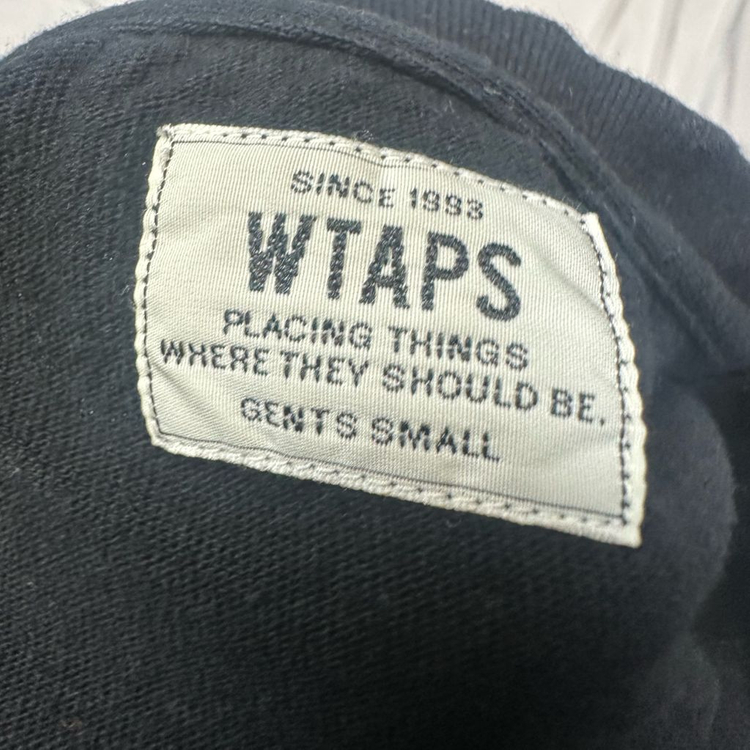 더블탭스 루프휠러 17SS 블랙슬리브리스 S 이미지