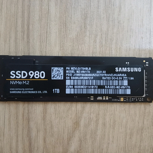 삼성 SSD980 1TB
