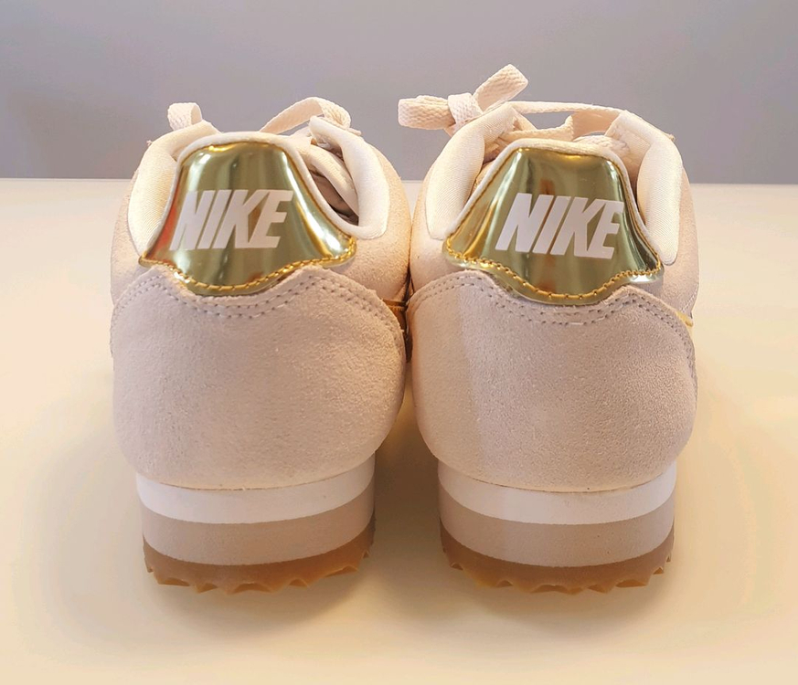 [새상품] 나이키 팬텀 코르테즈 SE 벨벳 메탈릭골드7--4