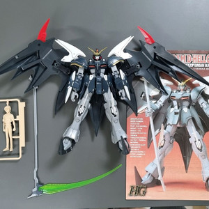 구판 hg 1/100 건담 데스사이즈 헬 커스텀 가조립