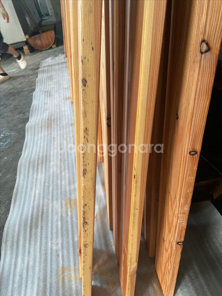 (유지관리X) 친환경강화목재 목재덱 목재데크 조경자재--1