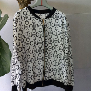 실크 가디건 겸 점퍼