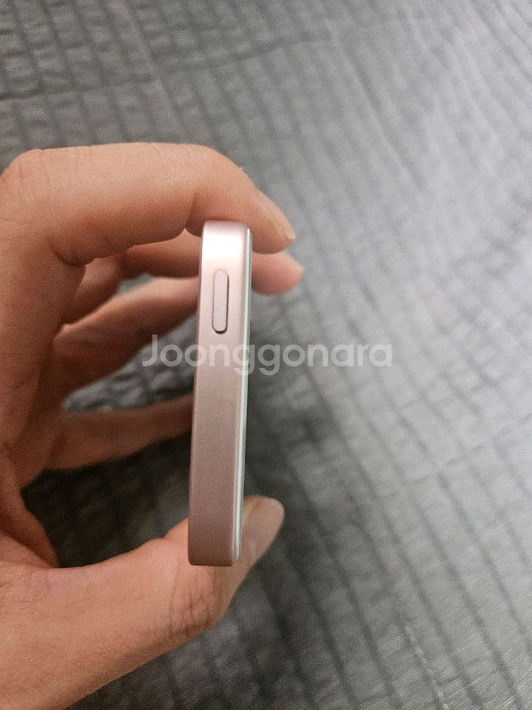 S급 순정 아이폰se1 로즈골드 128g 배터리100--4