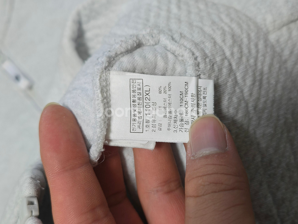 노스페이스 코튼 플리스 자켓--5