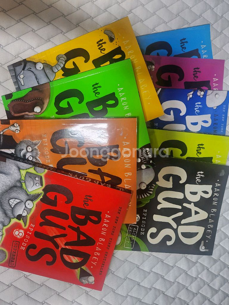 잠수영어책) J4 Bad Guys 1-9권--0