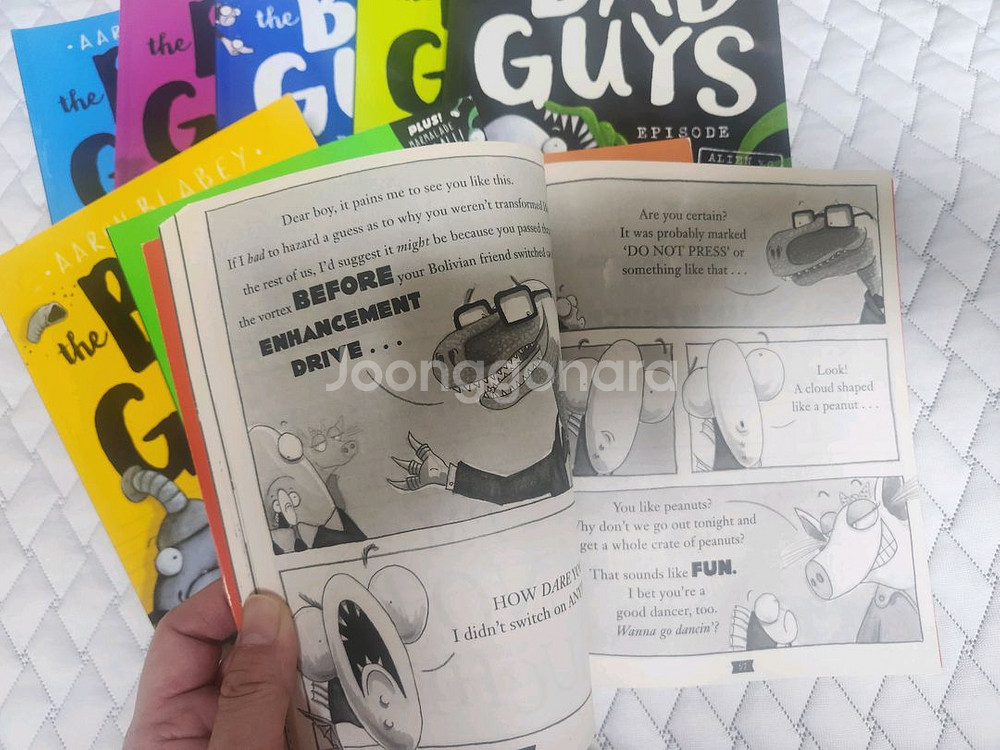 잠수영어책) J4 Bad Guys 1-9권--1