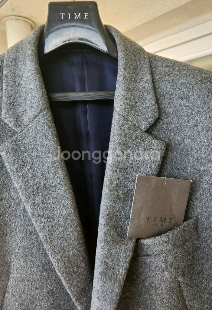 타임옴므 / 캐시미어 100 체스터코트 / 100--1