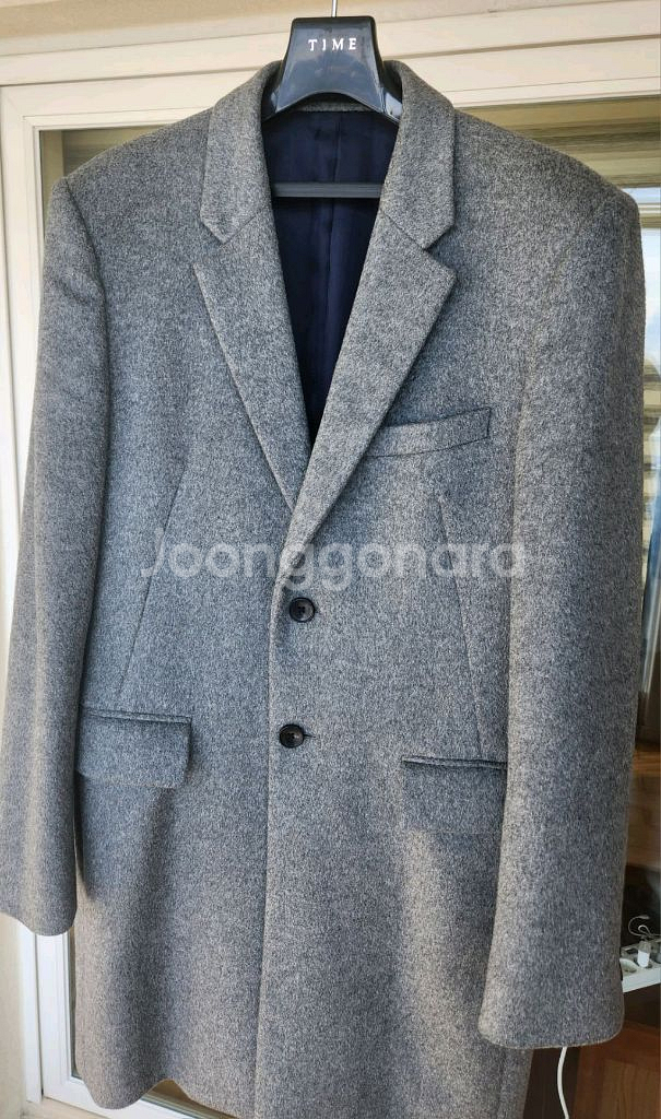 타임옴므 / 캐시미어 100 체스터코트 / 100--0
