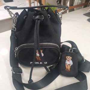 곰돌이 복조리 가방 새상품