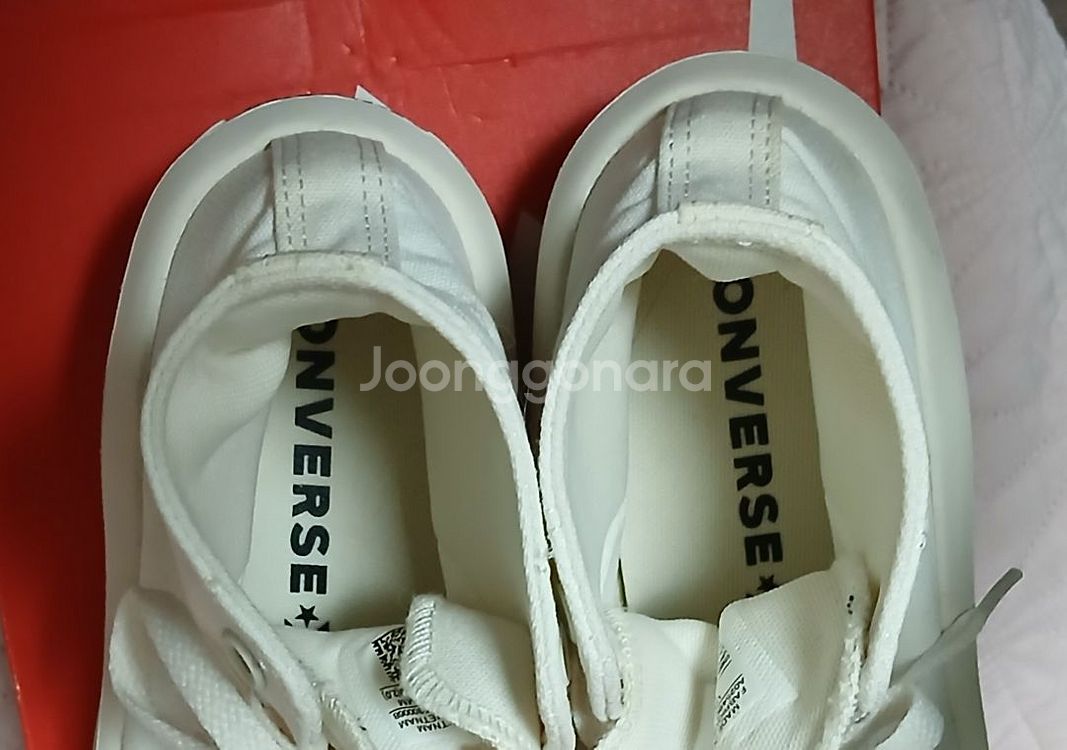 컨버스CONVERSE 하이240 화이트.운동화.스니커즈--5