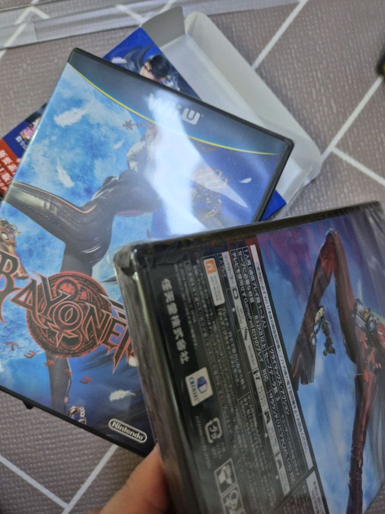 위유 WiiU 베요네타 합본 1, 2 미사용품 이미지