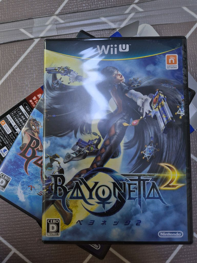 위유 WiiU 베요네타 합본 1, 2 미사용품 이미지
