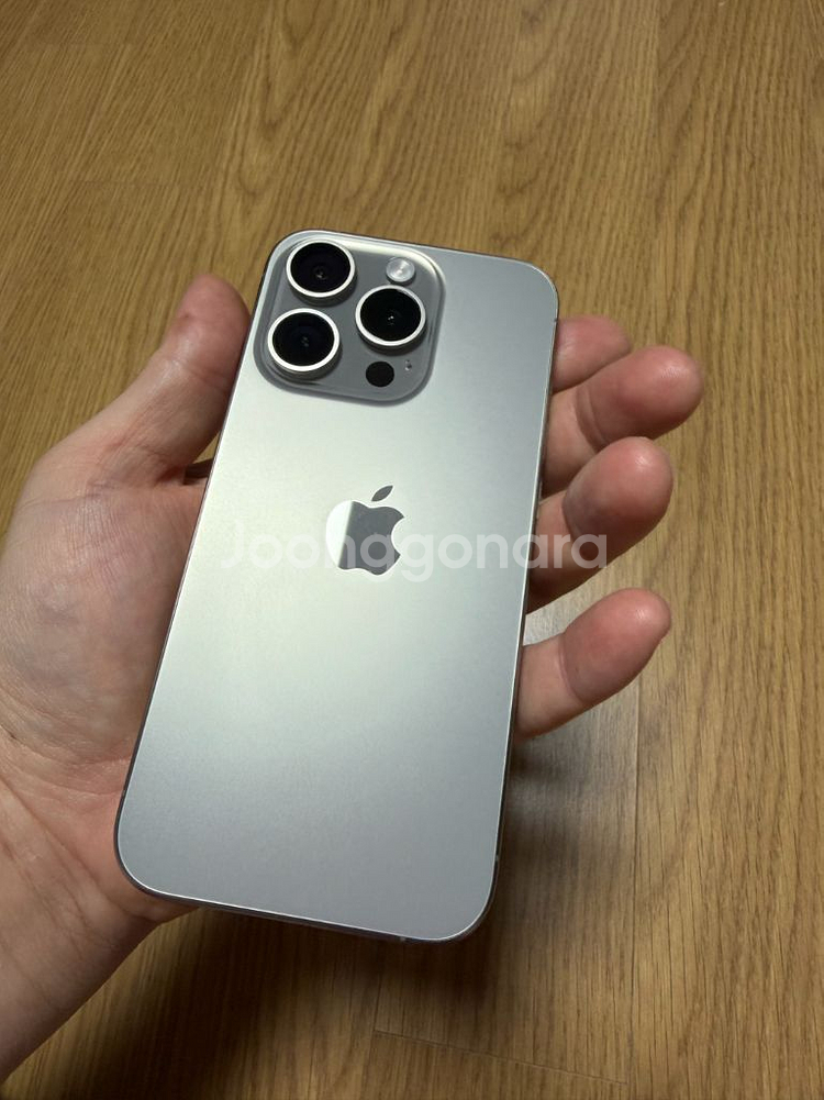 아이폰15 프로 256GB 실버--2