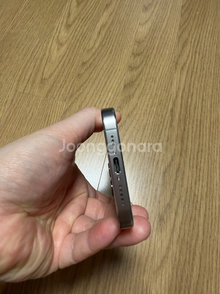 아이폰15 프로 256GB 실버--5