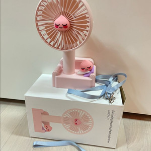 카카오프렌즈 어피치 릴렉싱 휴대용 선풍기