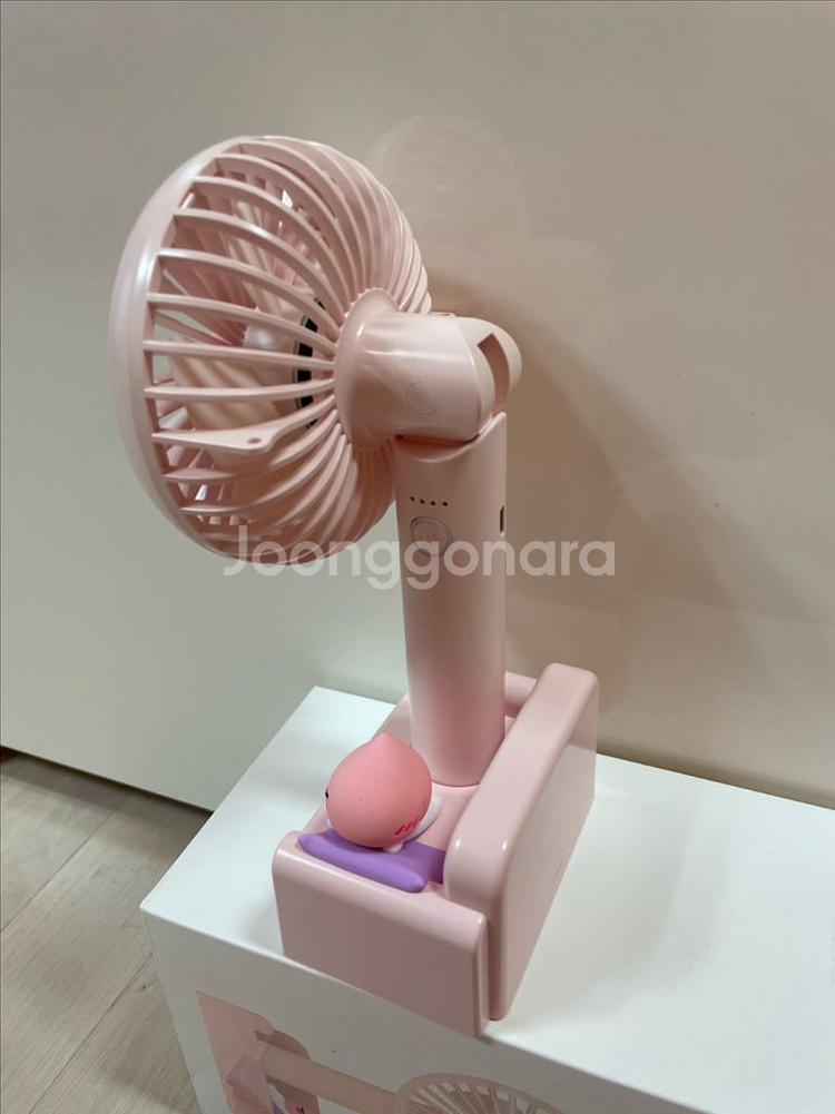 카카오프렌즈 어피치 릴렉싱 휴대용 선풍기--1