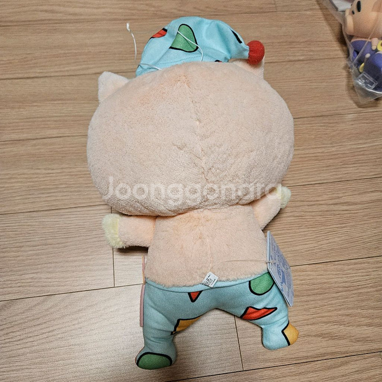 짱구 부리부리몬 잠옷 인형--1