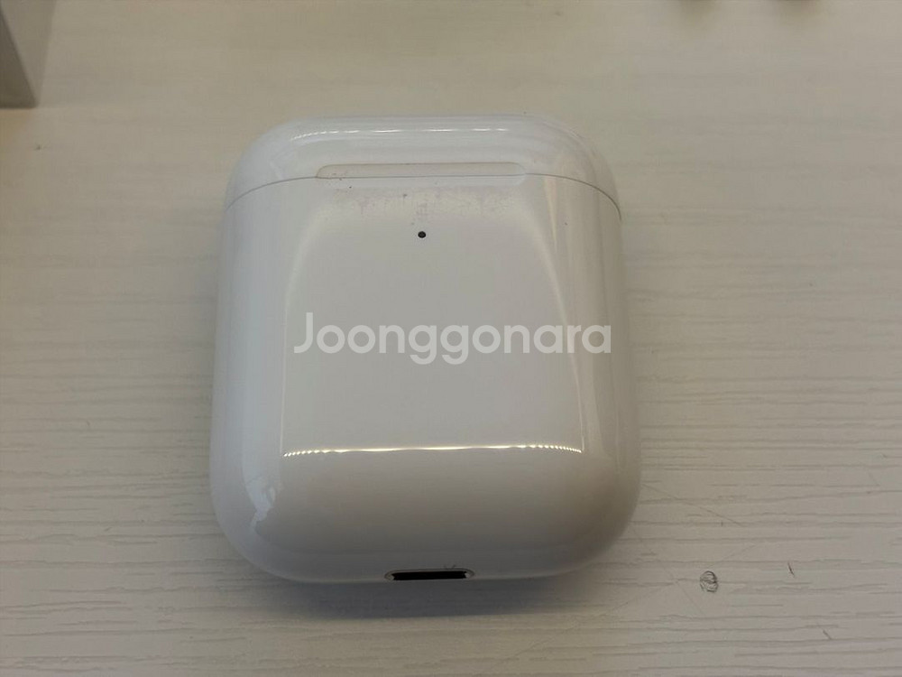 애플 에어팟 2세대 풀박스 무선충전--1