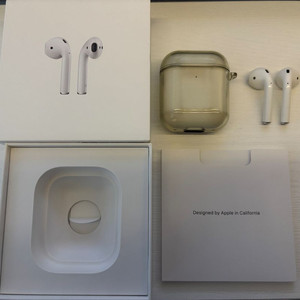 애플 에어팟 2세대 풀박스 무선충전