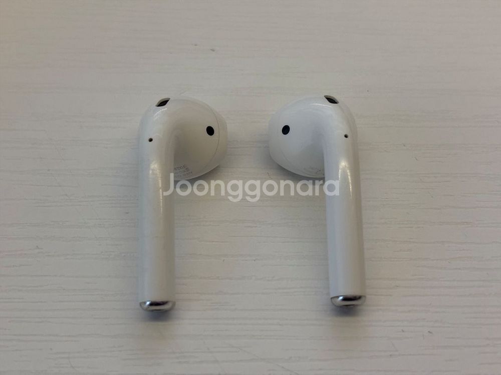 애플 에어팟 2세대 풀박스 무선충전--4