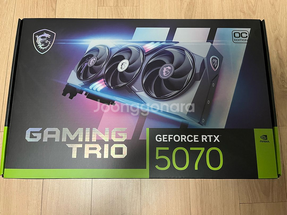 MSI 지포스 RTX5070 그래픽카드--0