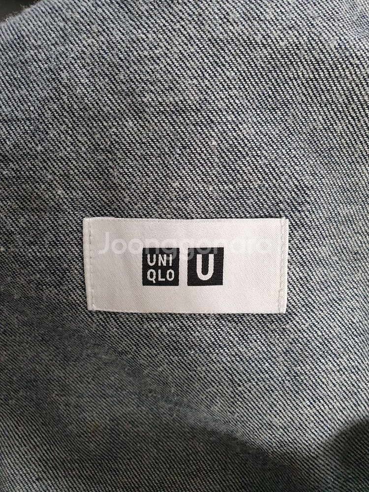 유니클로 U 데님 자켓입니다--7