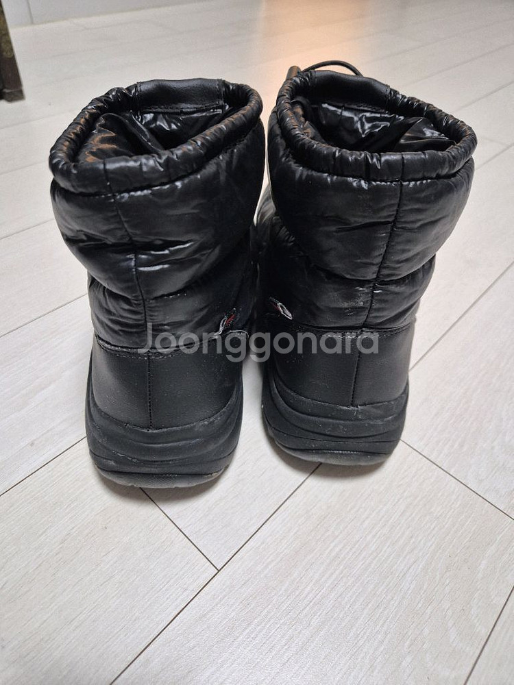 노스페이스 방한화 부티 숏 방한바지 아웃도어 캠핑 신발--2