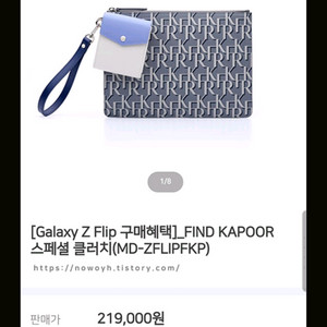 파인드 카푸어 클러치백