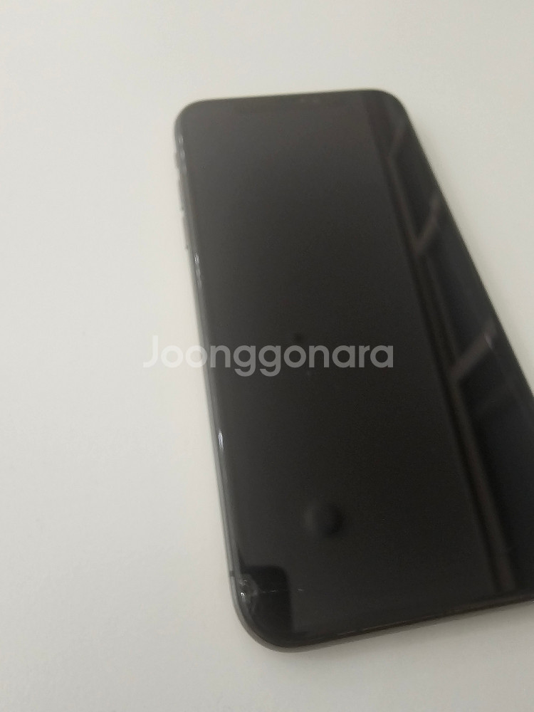 아이폰 X 블랙(스페이스 그레이) 64GB 중고--1
