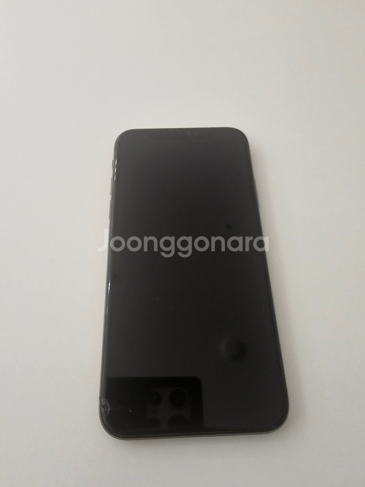 아이폰 X 블랙(스페이스 그레이) 64GB 중고--2