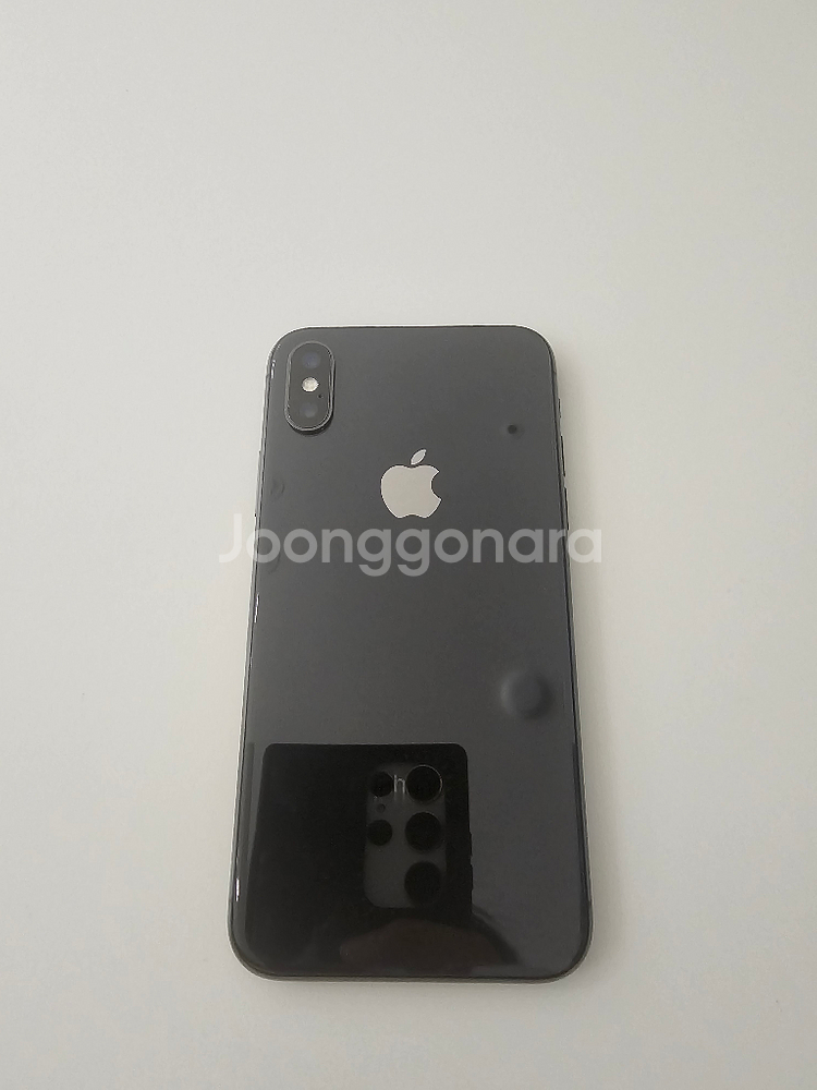아이폰 X 블랙(스페이스 그레이) 64GB 중고--4