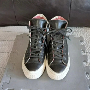 컨버스 가죽스니커즈 운동화230